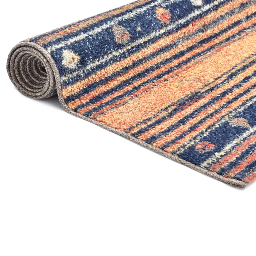 Tapis Bleu et orange 160x230 cm PP - 2