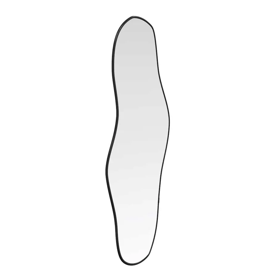 Miroir mural Noir 60x25 cm - 3