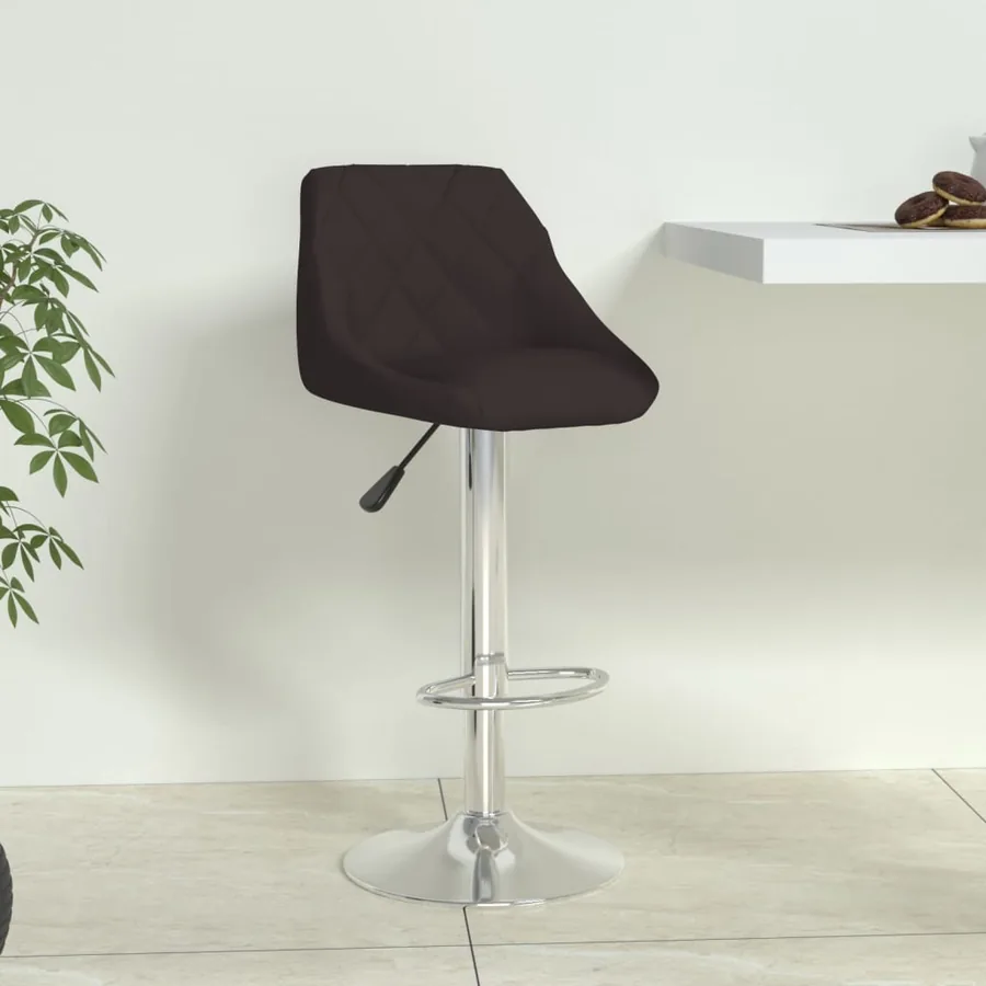Tabouret de bar Noir Similicuir
