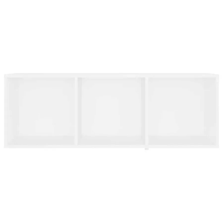 Meubles TV 2 pcs Blanc 107x35x37 cm Bois d'ingénierie - 5