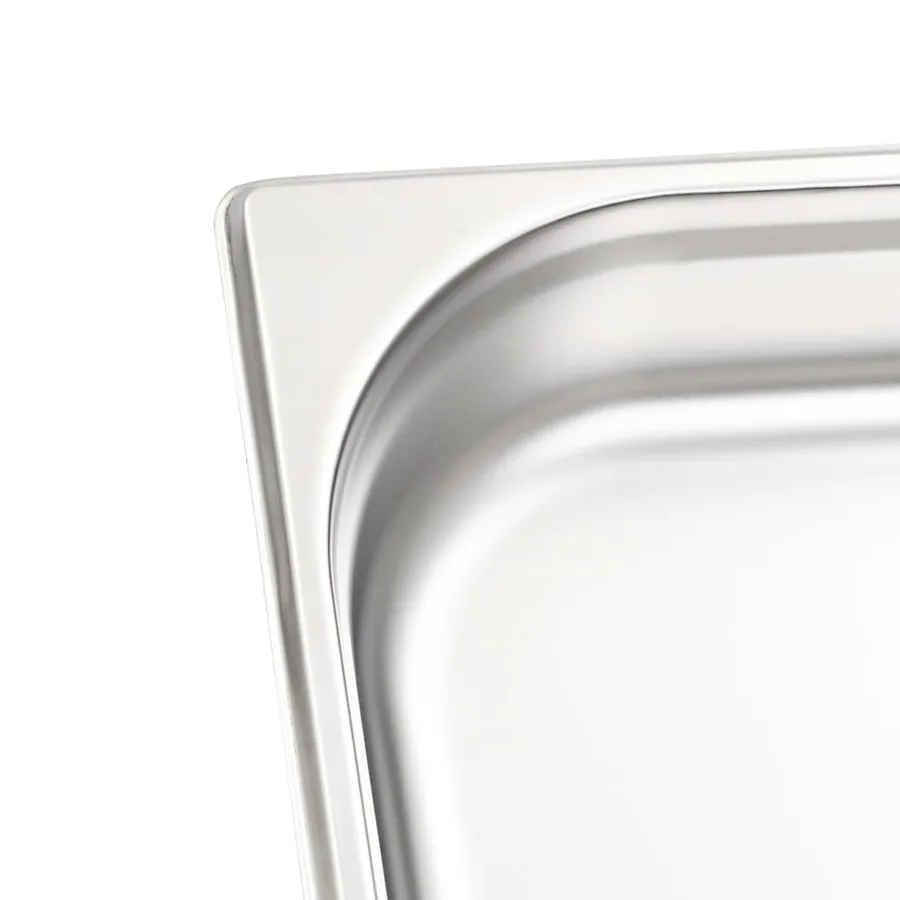 Récipients Gastronorm 4 pcs GN 1/2 65 mm Acier inoxydable - 7