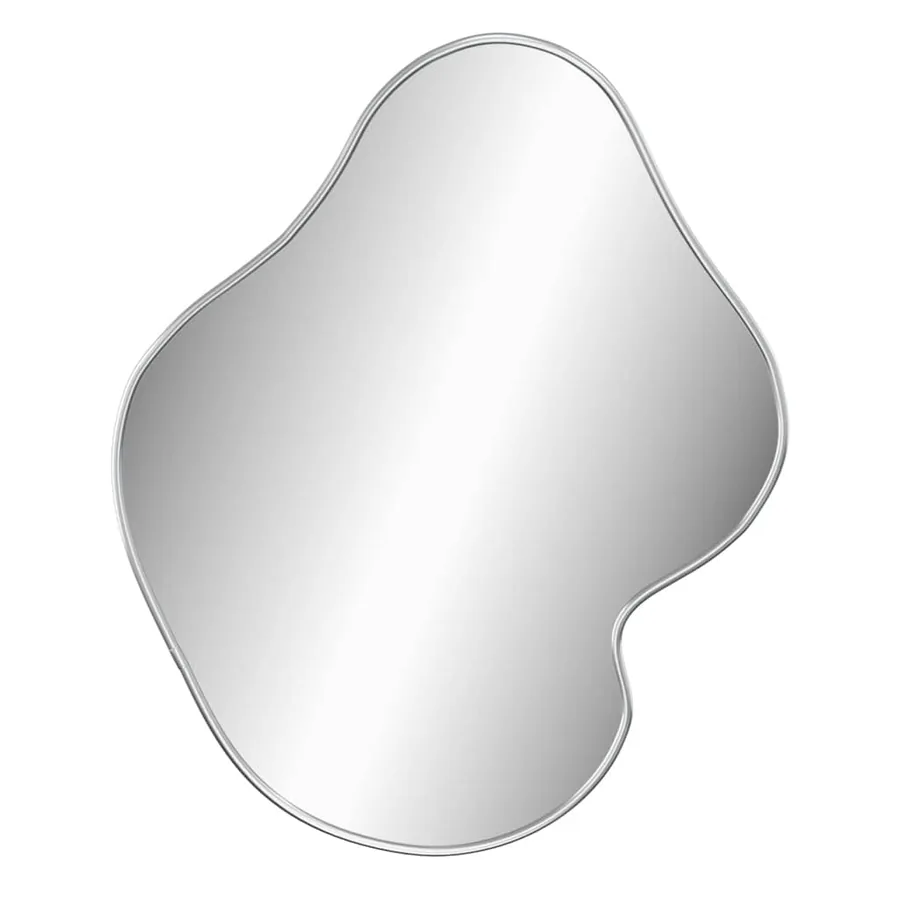 Miroir mural Argenté 60x50 cm - 2