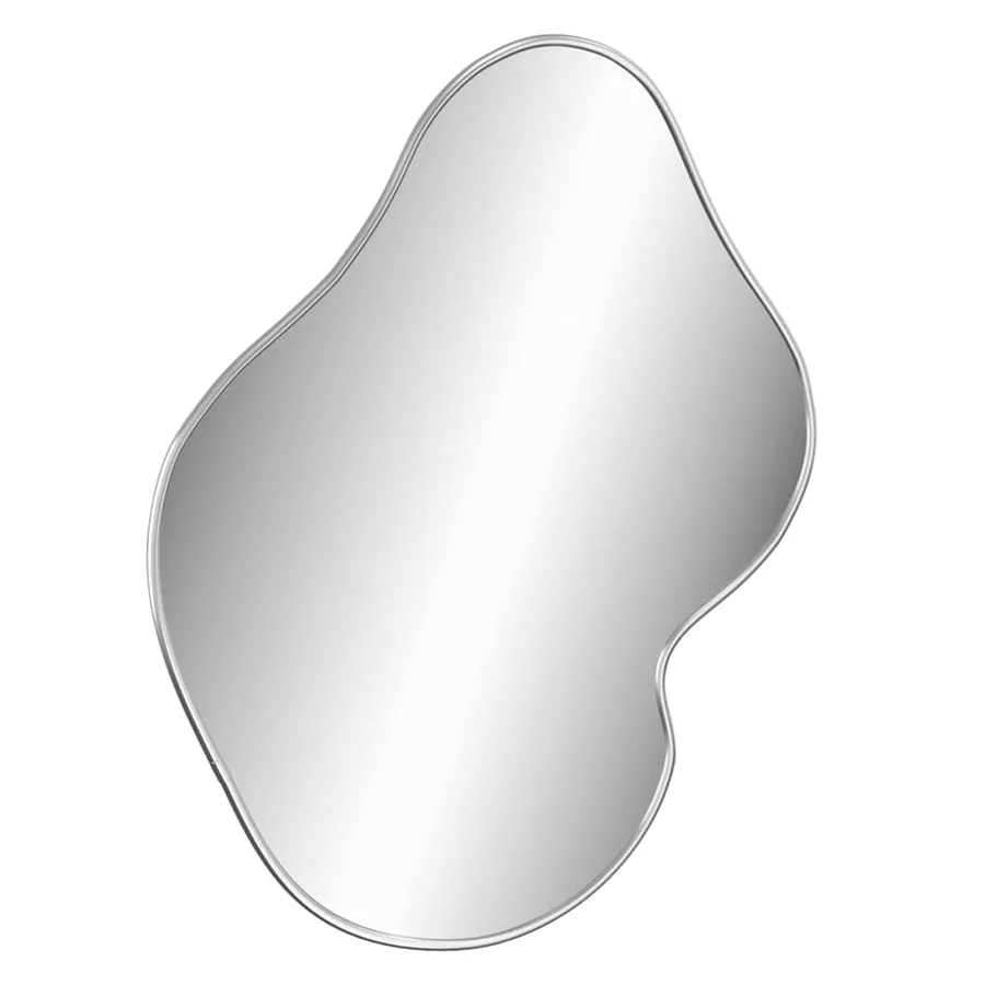 Miroir mural Argenté 60x50 cm - 3