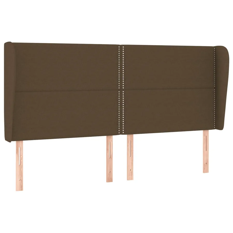Sommier à lattes de lit avec matelas Marron foncé 180x200 cm - 6