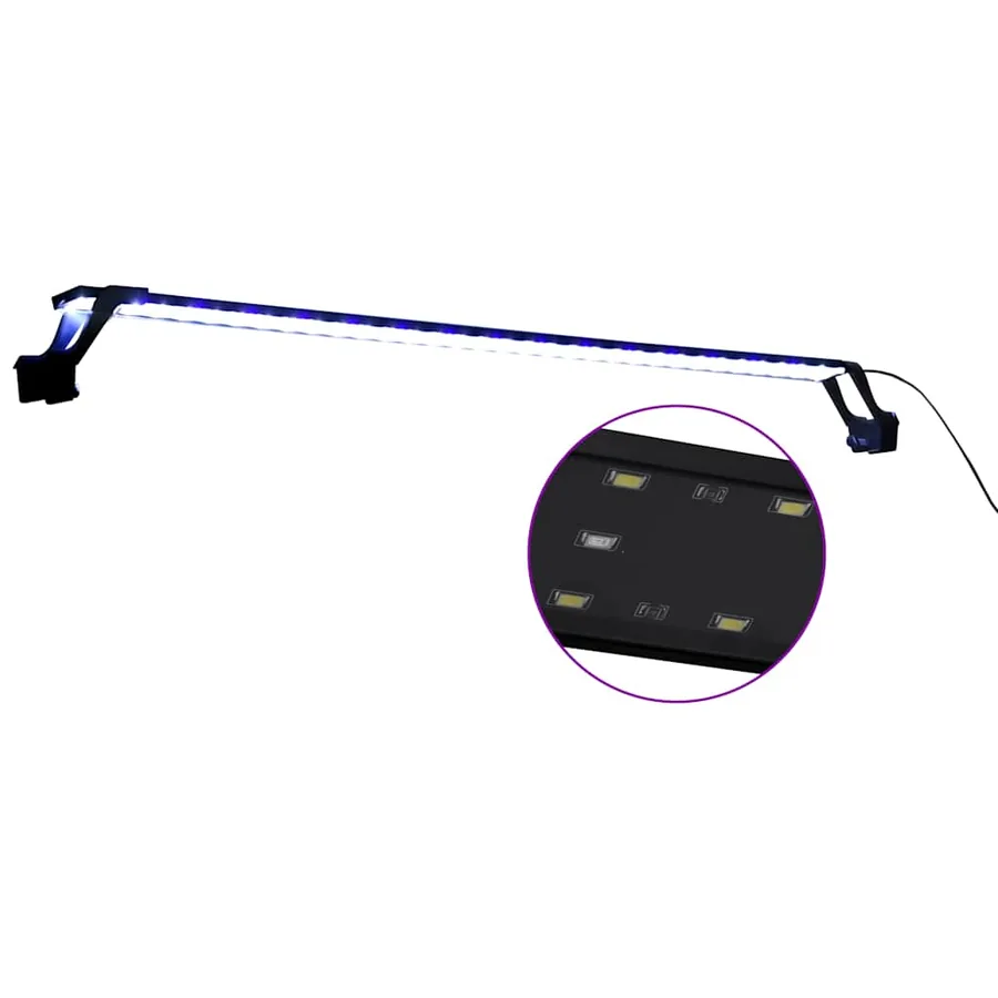 Lampe à LED d'aquarium avec pinces 115-130 cm Bleu et blanc - 2