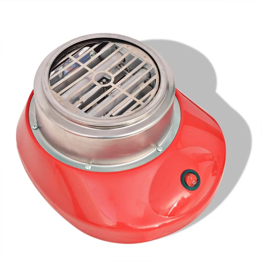 Appareil à barbe à papa 480 W Rouge - 4