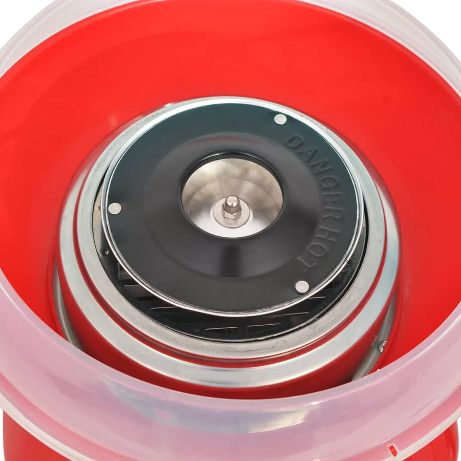 Appareil à barbe à papa 480 W Rouge - 5