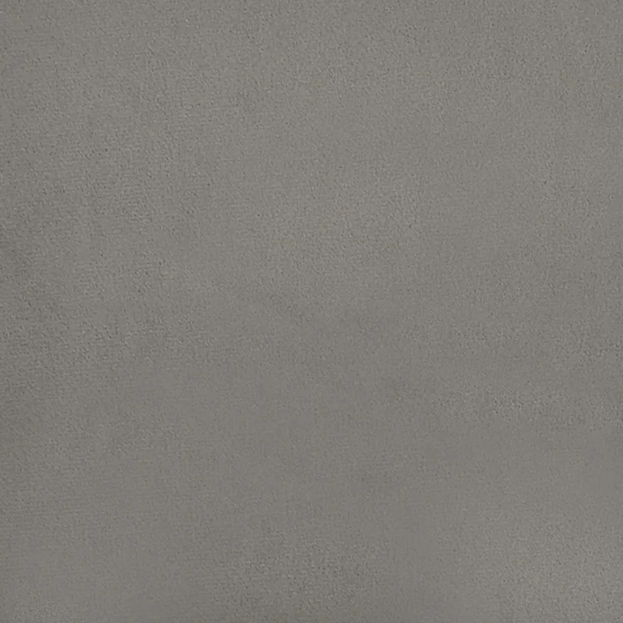 Cadre de lit sans matelas gris clair 100x190 cm velours - 9