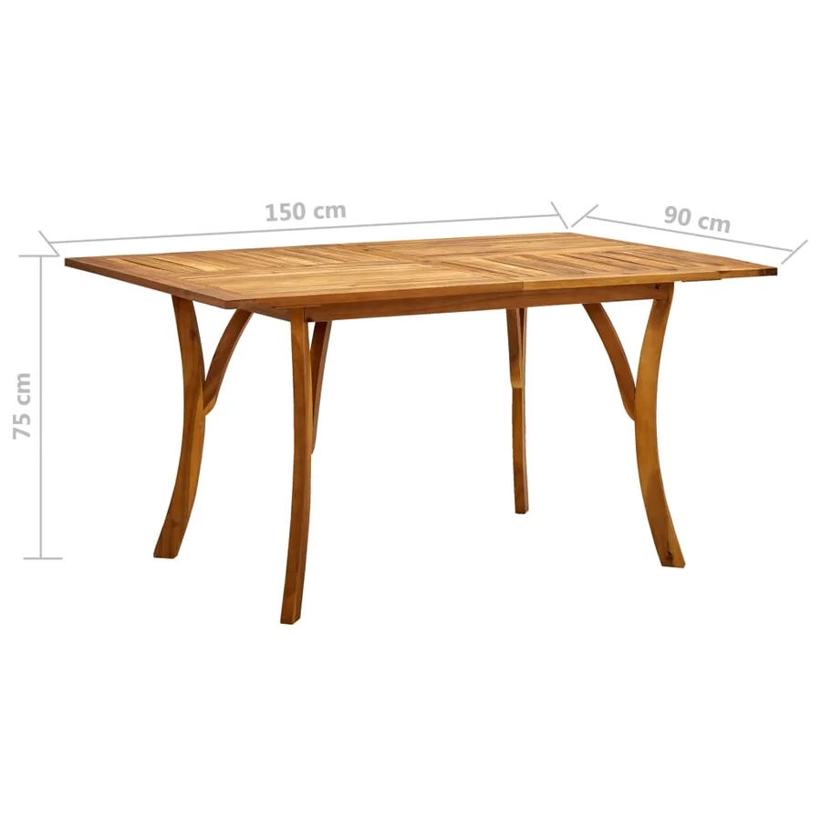 Ensemble à manger de jardin 5 pcs Gris clair - 10