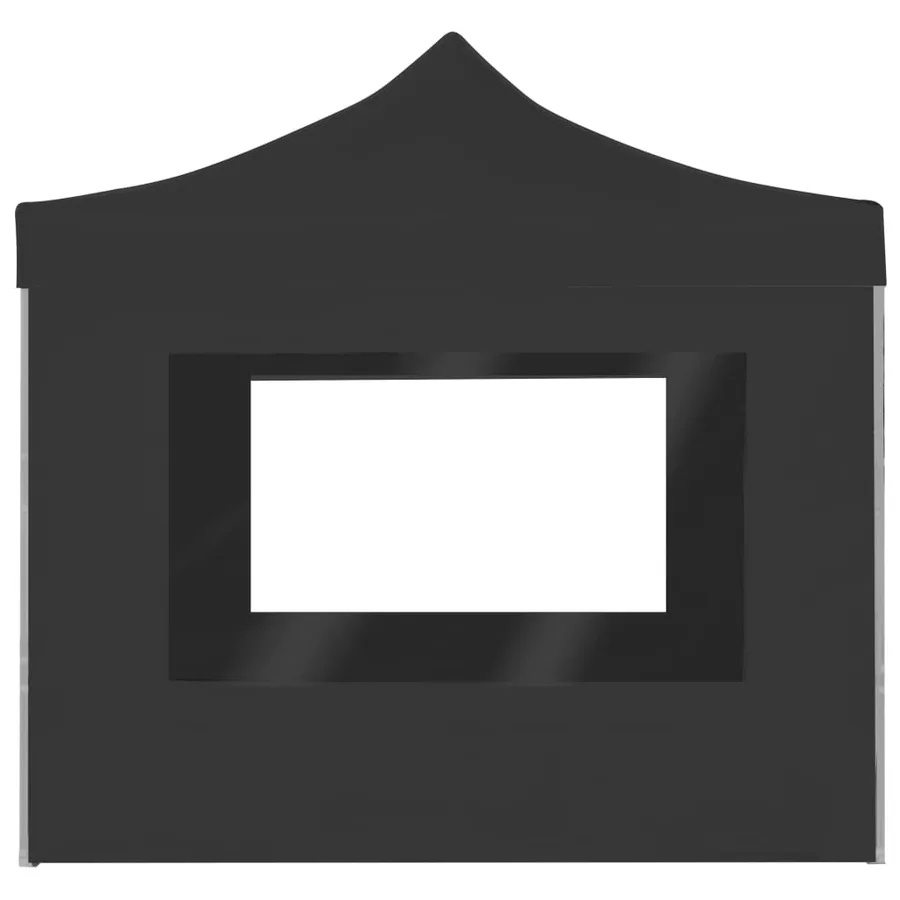 Tente de réception pliable et parois Aluminium 2x2 m Anthracite - 2