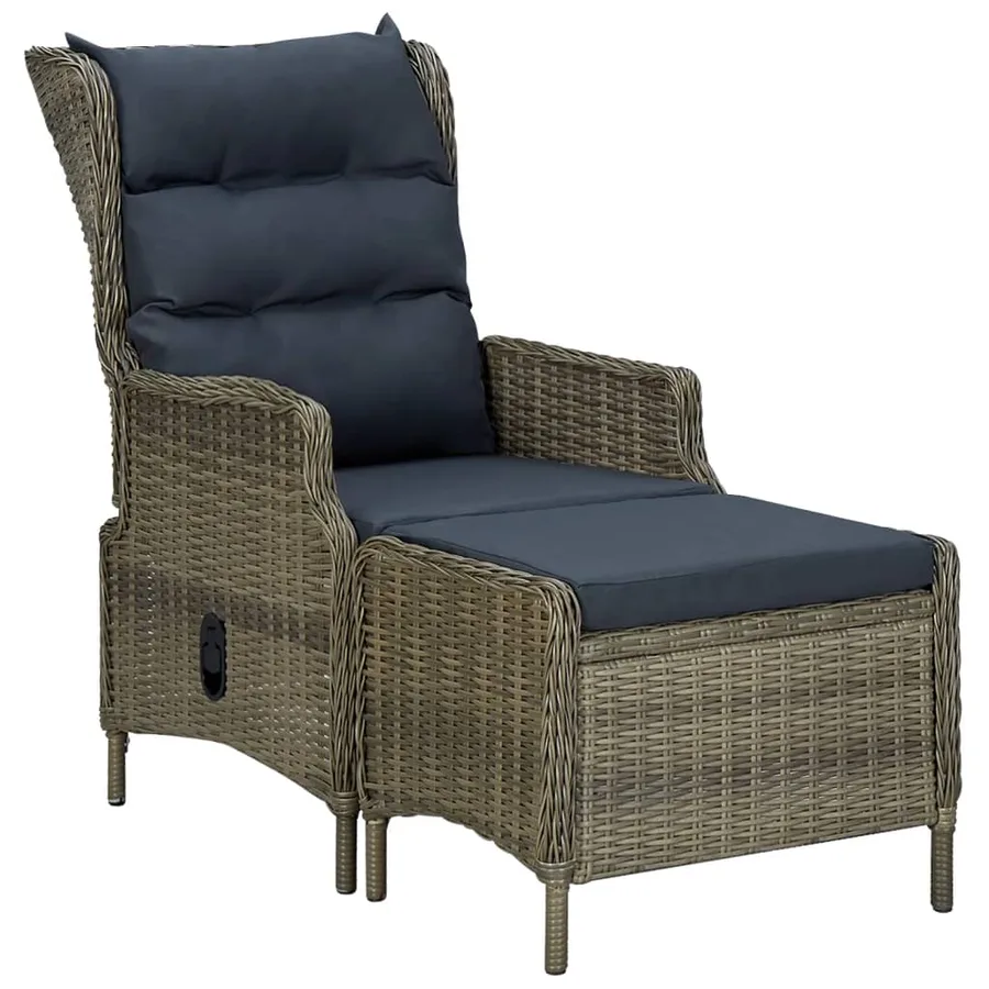 Ensemble à manger de jardin 7 pcs Marron - 10