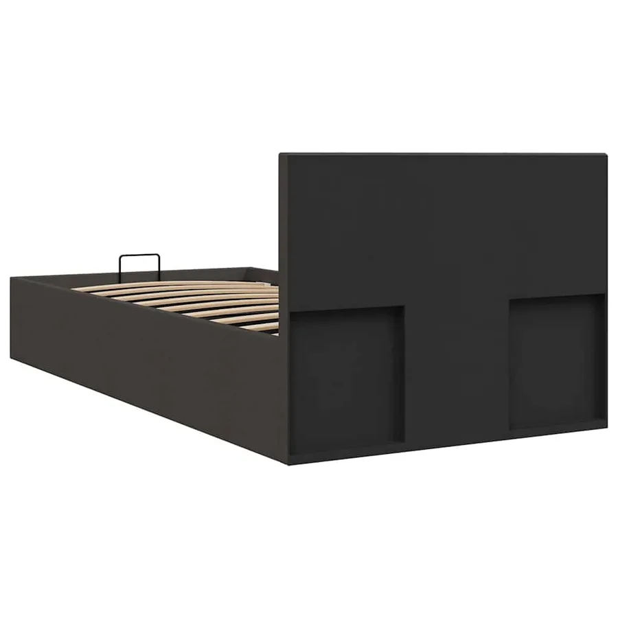 Cadre de lit à rangement hydraulique sans matelas 90x200 cm - 6
