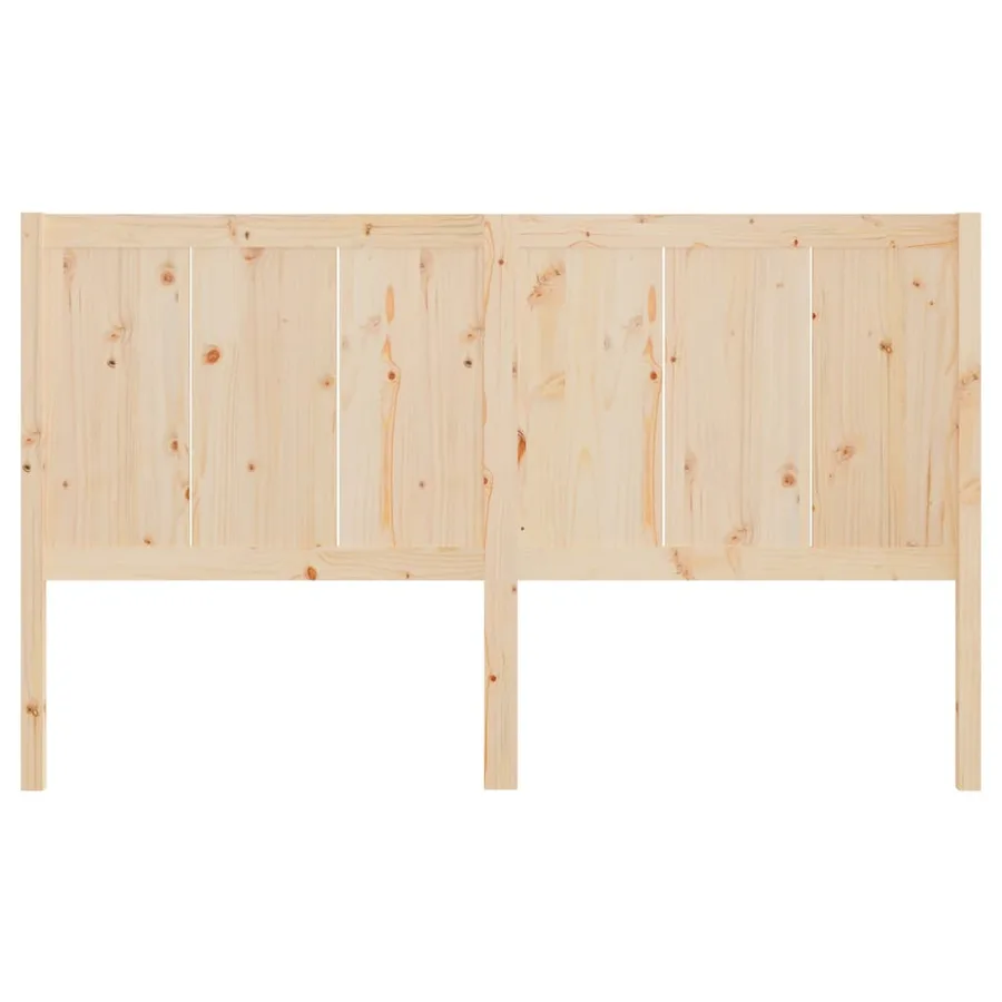 Tête de lit 155,5x4x100 cm Bois massif de pin - 4