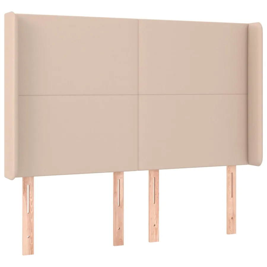 Sommier à lattes de lit matelas LED Cappuccino 140x190 cm - 7