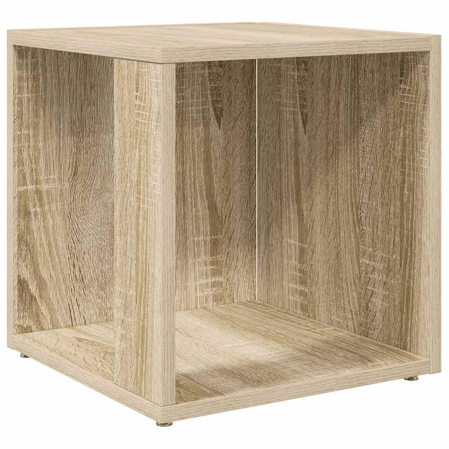 Table d'appoint Chêne sonoma 33x33x34,5 cm Aggloméré - 2
