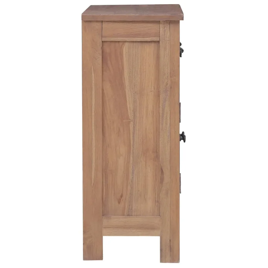 Buffet 65x30x75 cm Bois de teck massif - 4