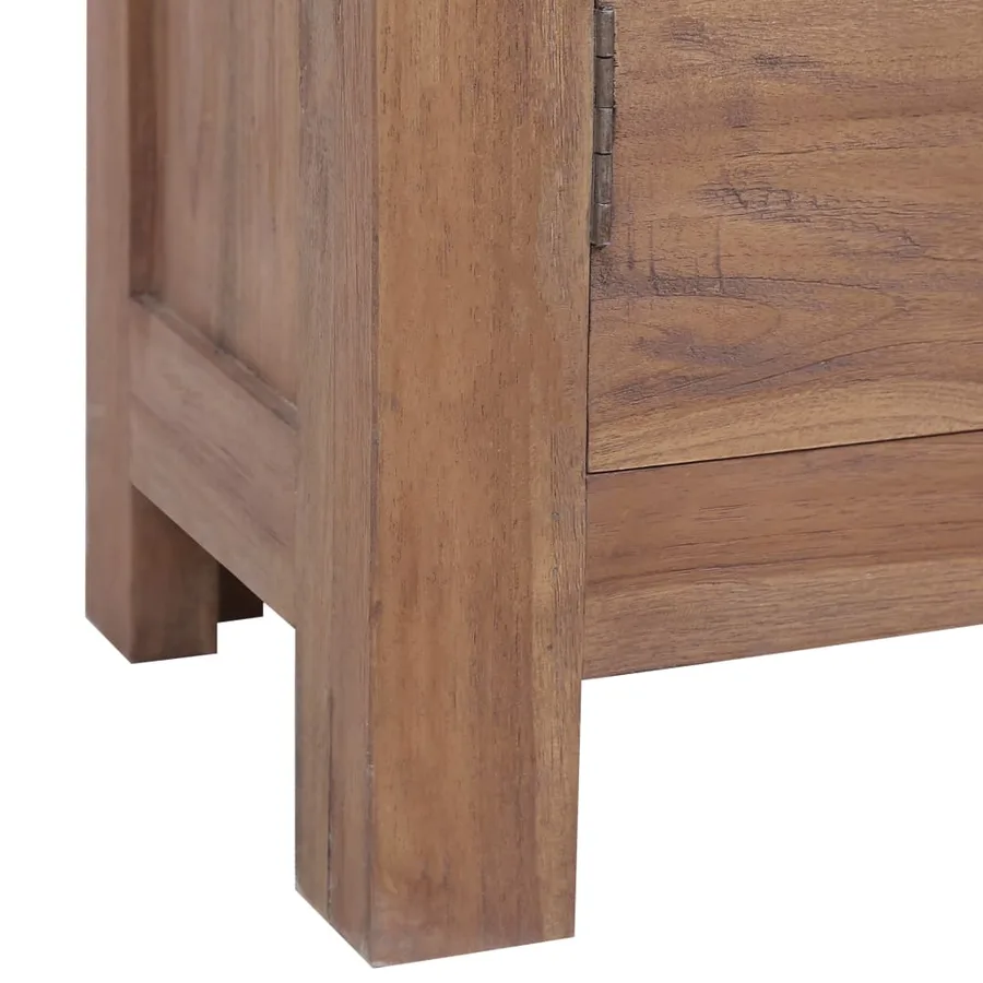 Buffet 65x30x75 cm Bois de teck massif - 6