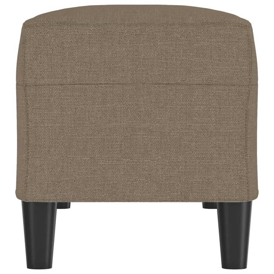Banc Taupe 100x35x41 cm Tissu - 4