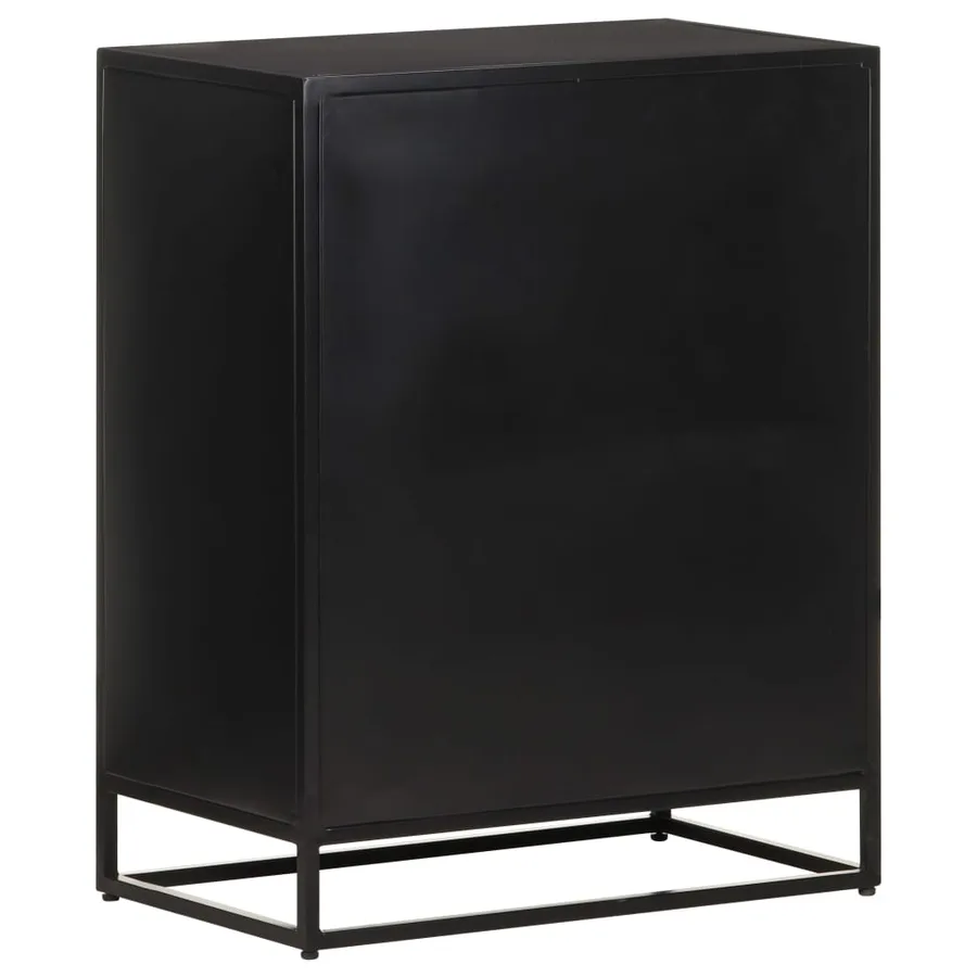 Buffet 60x35x75 cm Bois de manguier brut - 4