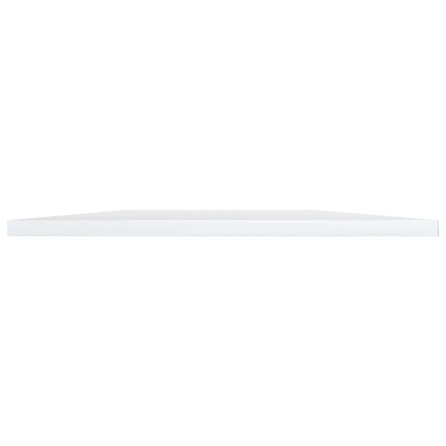 Panneaux bibliothèque 8pcs Blanc brillant 80x40x1,5cm Aggloméré - 3