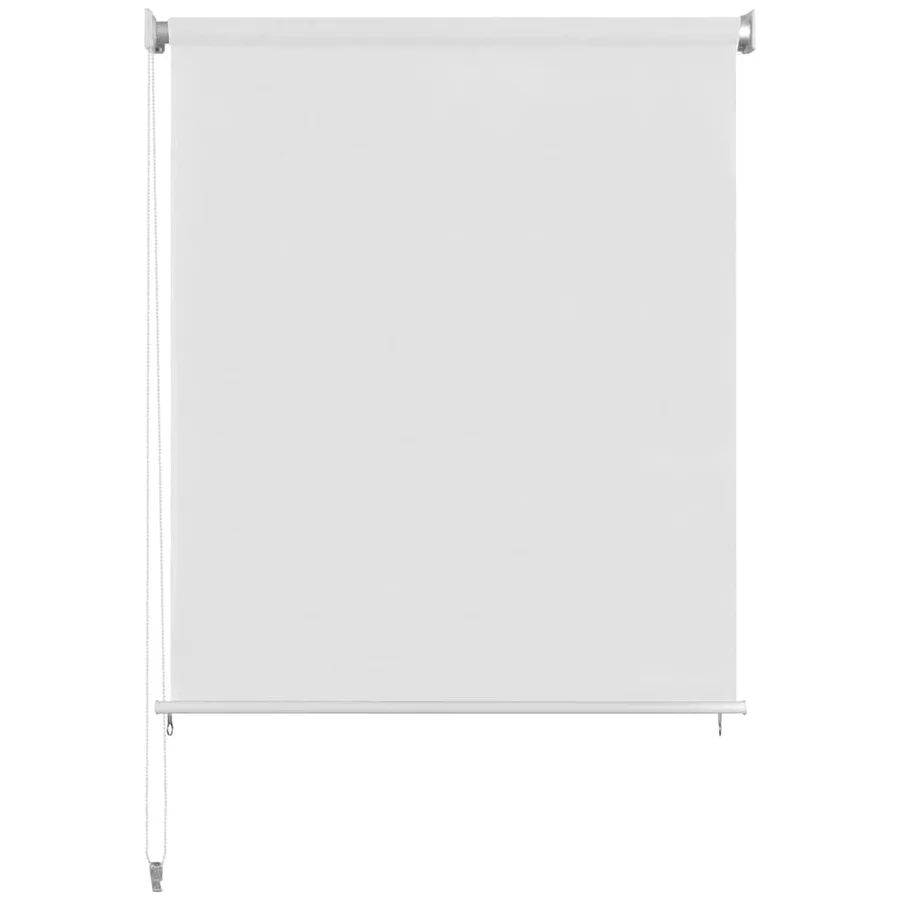 Store roulant d'extérieur 145 (l) x 230 (H) cm blanc - 2