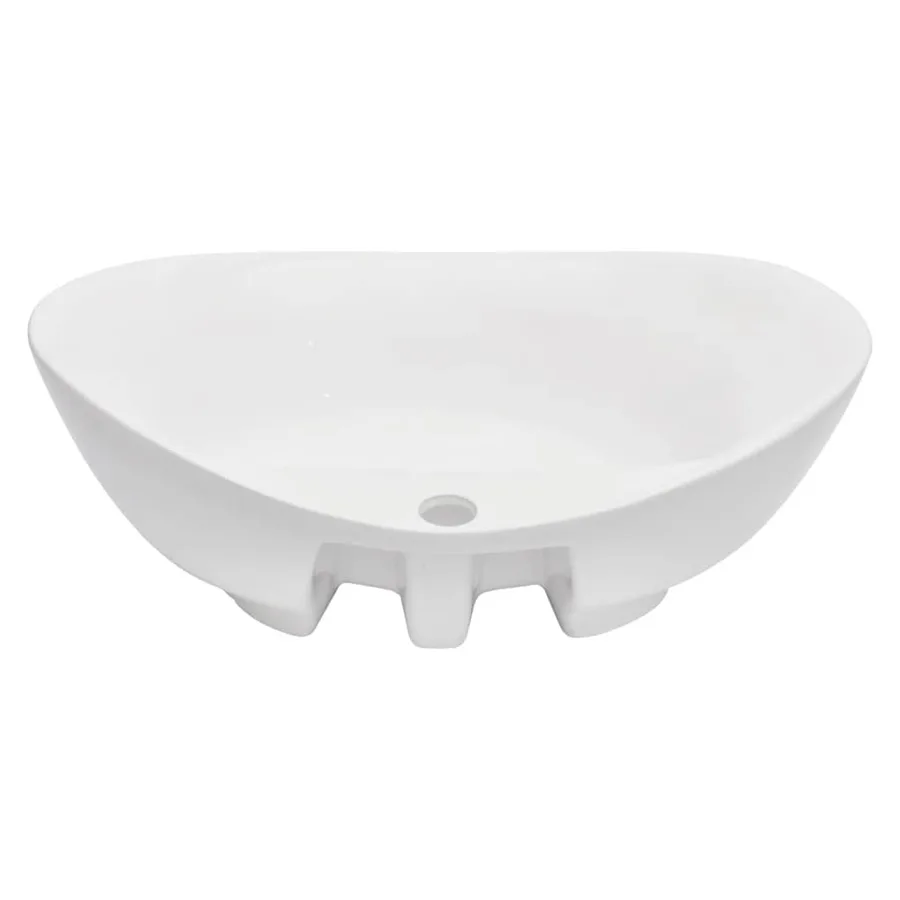 Meuble de salle de bain en deux pièces Céramique Noir - 6