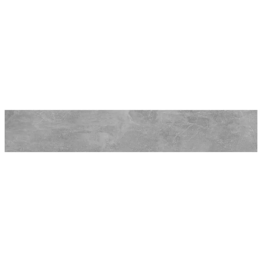 Panneaux de bibliothèque 4 pcs gris béton bois d’ingénierie - 4