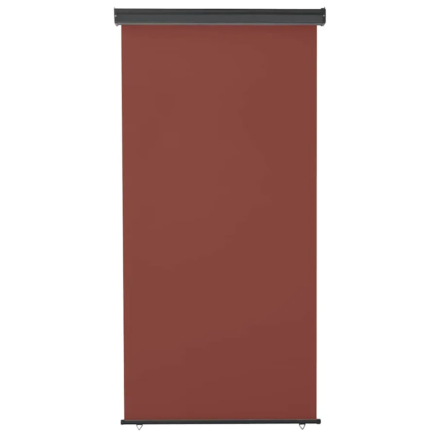 Auvent latéral de balcon 125x250 cm Marron - 2