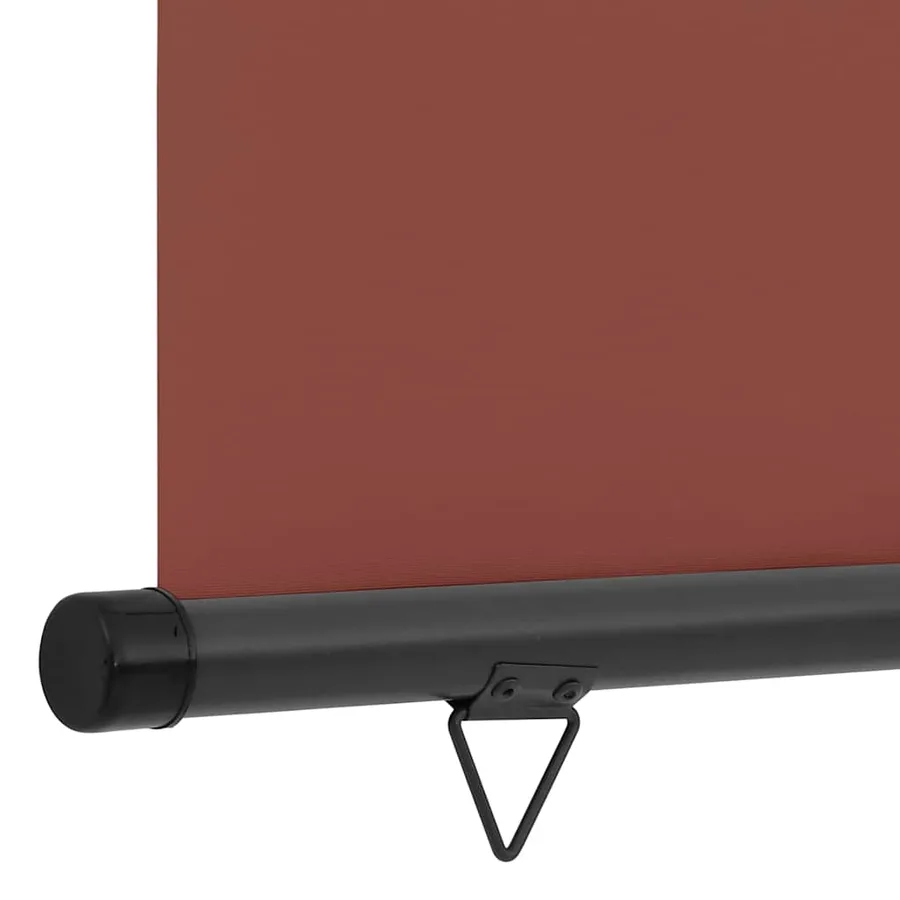 Auvent latéral de balcon 125x250 cm Marron - 7