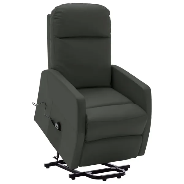 Fauteuil Anthracite Similicuir