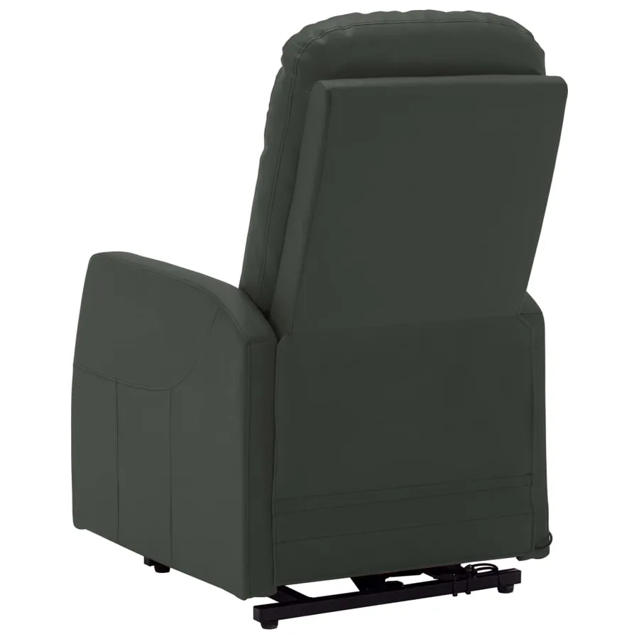 Fauteuil Anthracite Similicuir - 5
