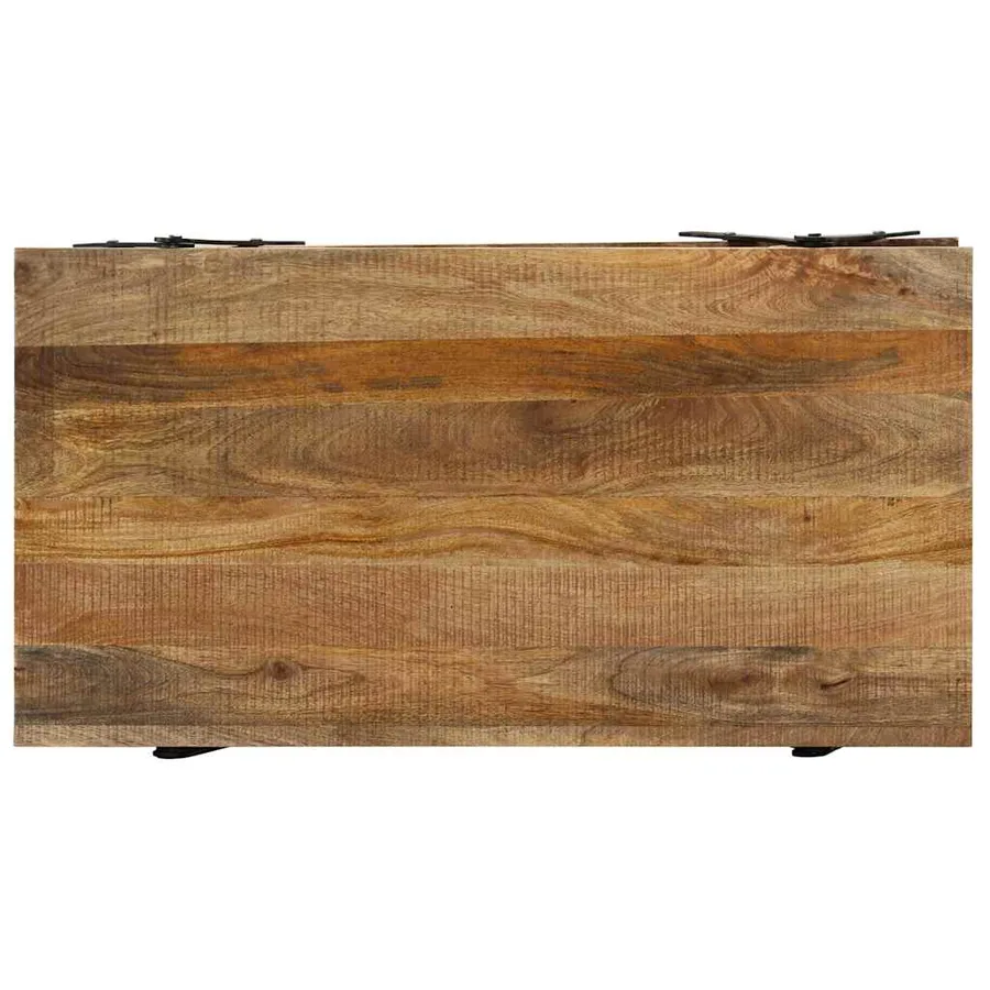 Table basse 115x60x40 cm Bois de manguier massif - 4