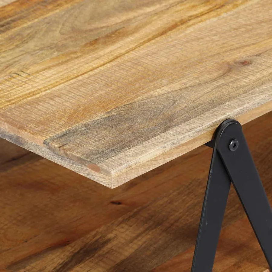 Table basse 115x60x40 cm Bois de manguier massif - 6