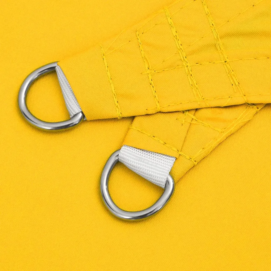 Voile de parasol Tissu Oxford rectangulaire 5x8 m Jaune - 7