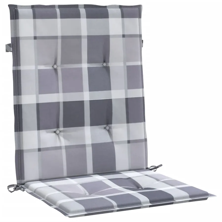 Coussins de chaise de jardin à dossier bas lot de 2 - 4