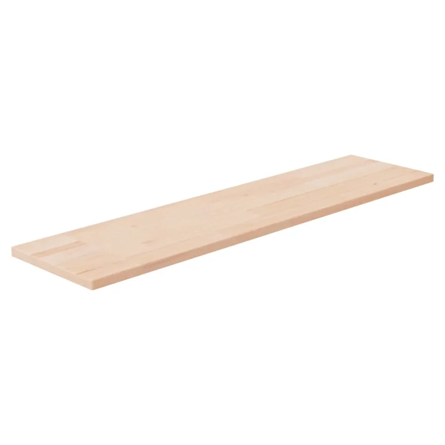 Panneau d'étagère 80x20x1,5 cm Bois de chêne massif non traité