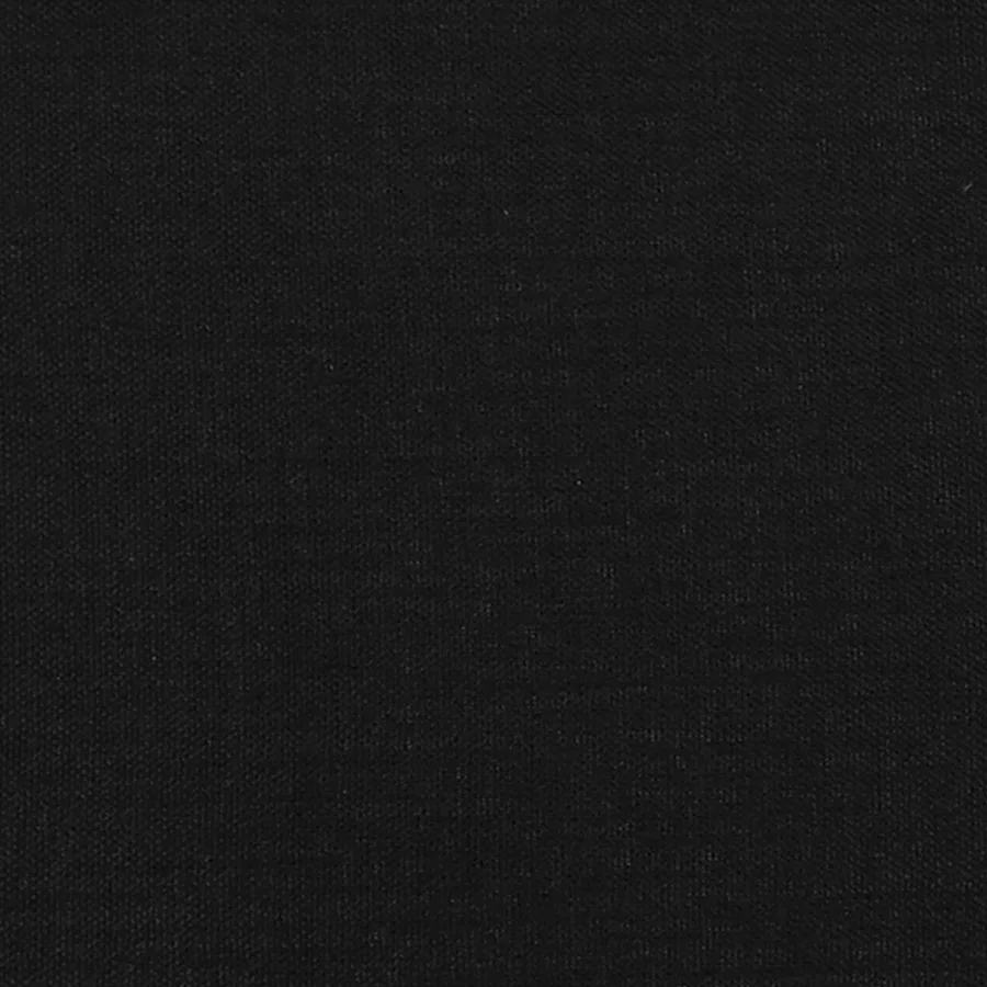 Cadre de lit sans matelas noir 90x200 cm tissu - 11