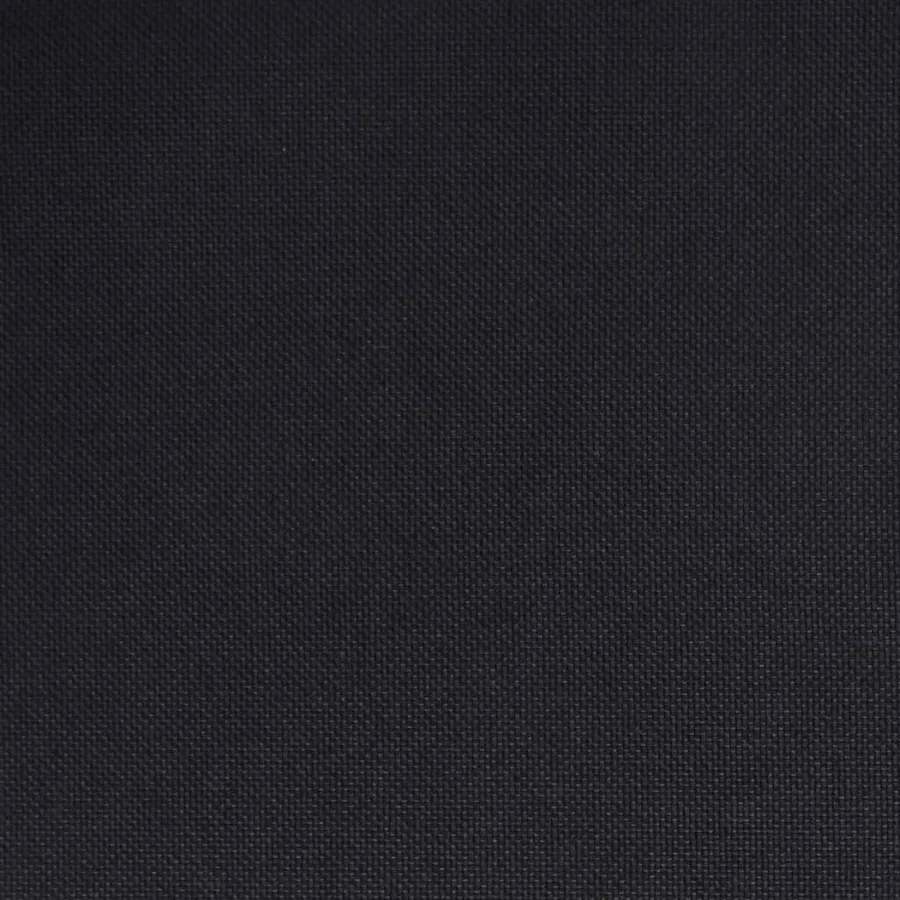 Chaise pivotante de salle à manger Noir Tissu - 7