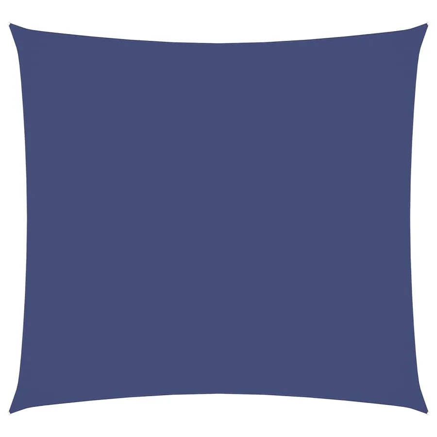 Voile de parasol tissu oxford carré 2,5x2,5 m bleu - 2