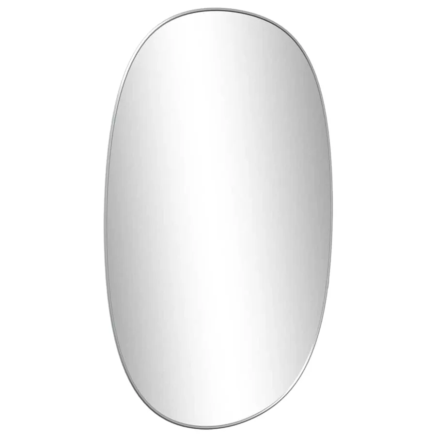 Miroir mural Argenté 70x45 cm - 4