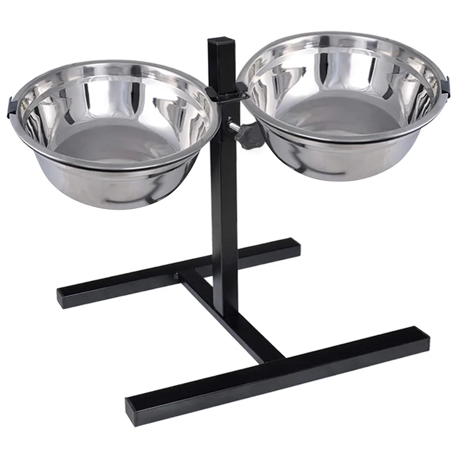 Support de nourriture et bol avec nourriture pour chien - 2