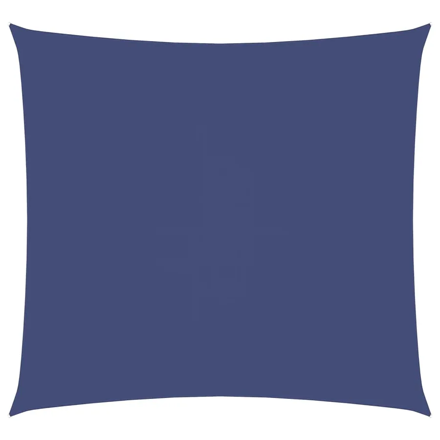 Voile de parasol Tissu Oxford carré 7x7 m Bleu - 2