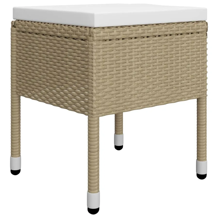 Ensemble à manger de jardin 5 pcs Beige - 10