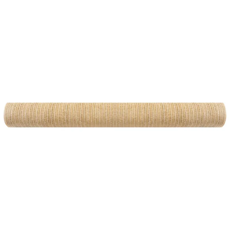 Filet brise-vue Beige 1x25 m PEHD 75 g/m² - 3