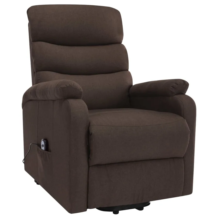 Fauteuil de massage Marron Tissu - 2
