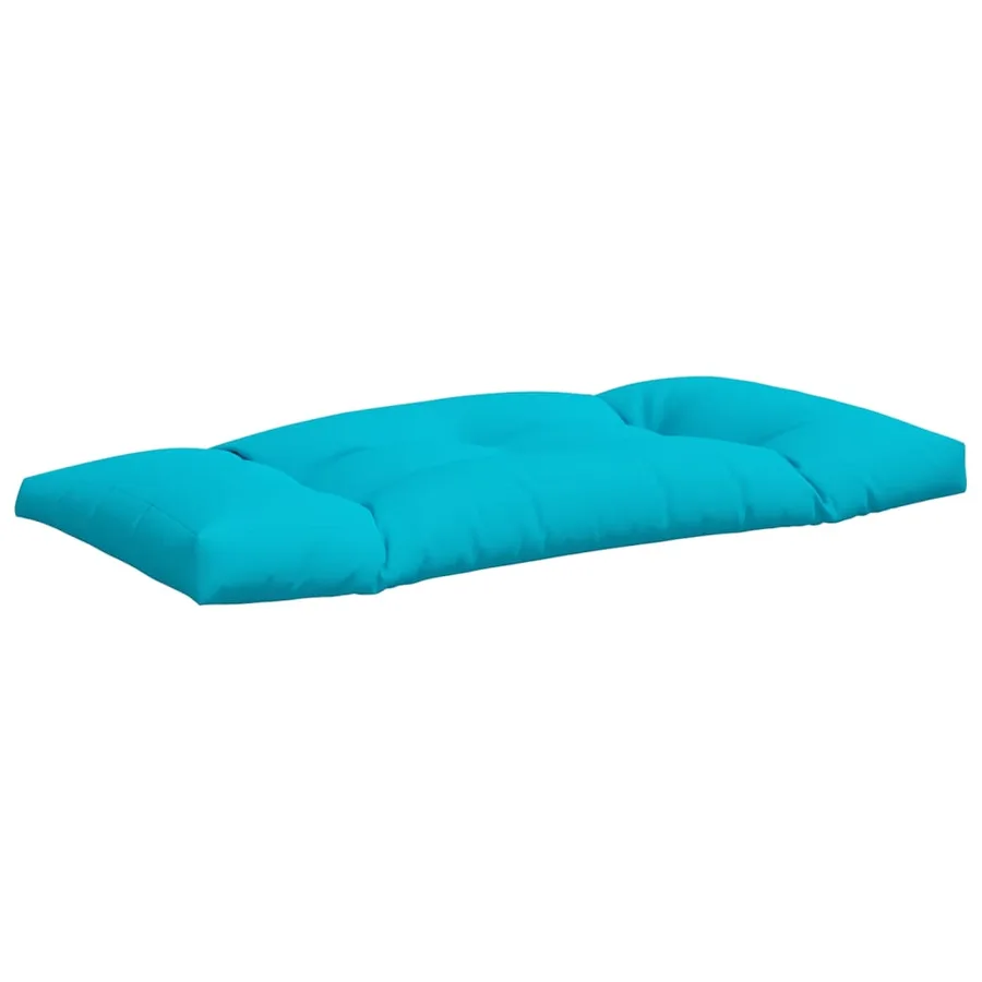 Coussins de palette lot de 3 turquoise tissu Oxford - 7