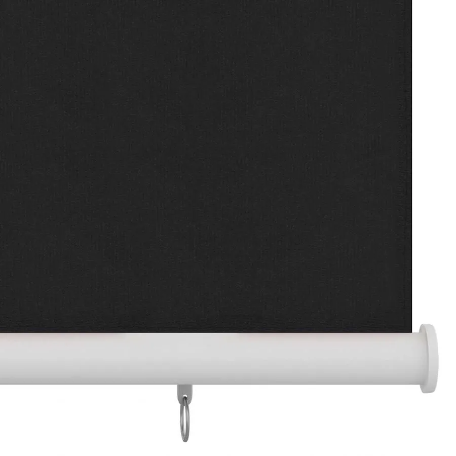 Store roulant d'extérieur 245 (l) x 140 (H) cm noir - 3
