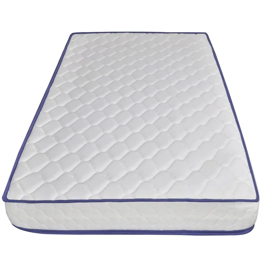 Lit avec matelas à mémoire de forme Noir Velours 180 x 200 cm - 10