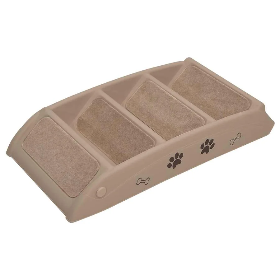 Escaliers pliables pour chiens Marron 62x40x49,5 cm - 6