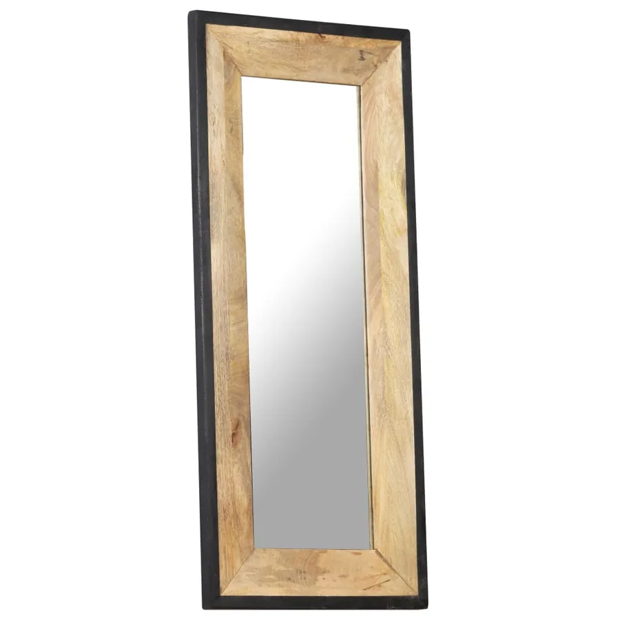 Miroir 110x50 cm Bois de manguier massif - 8